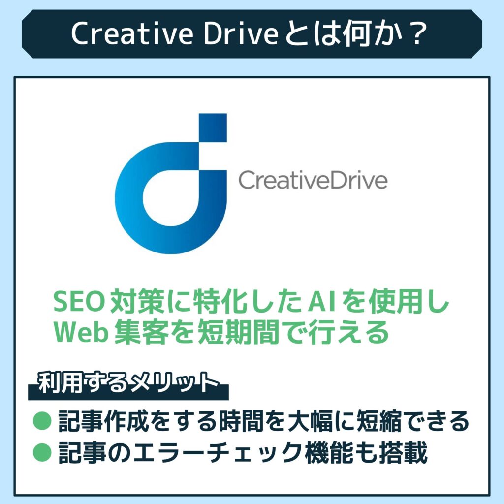 Creative Driveとは何か？