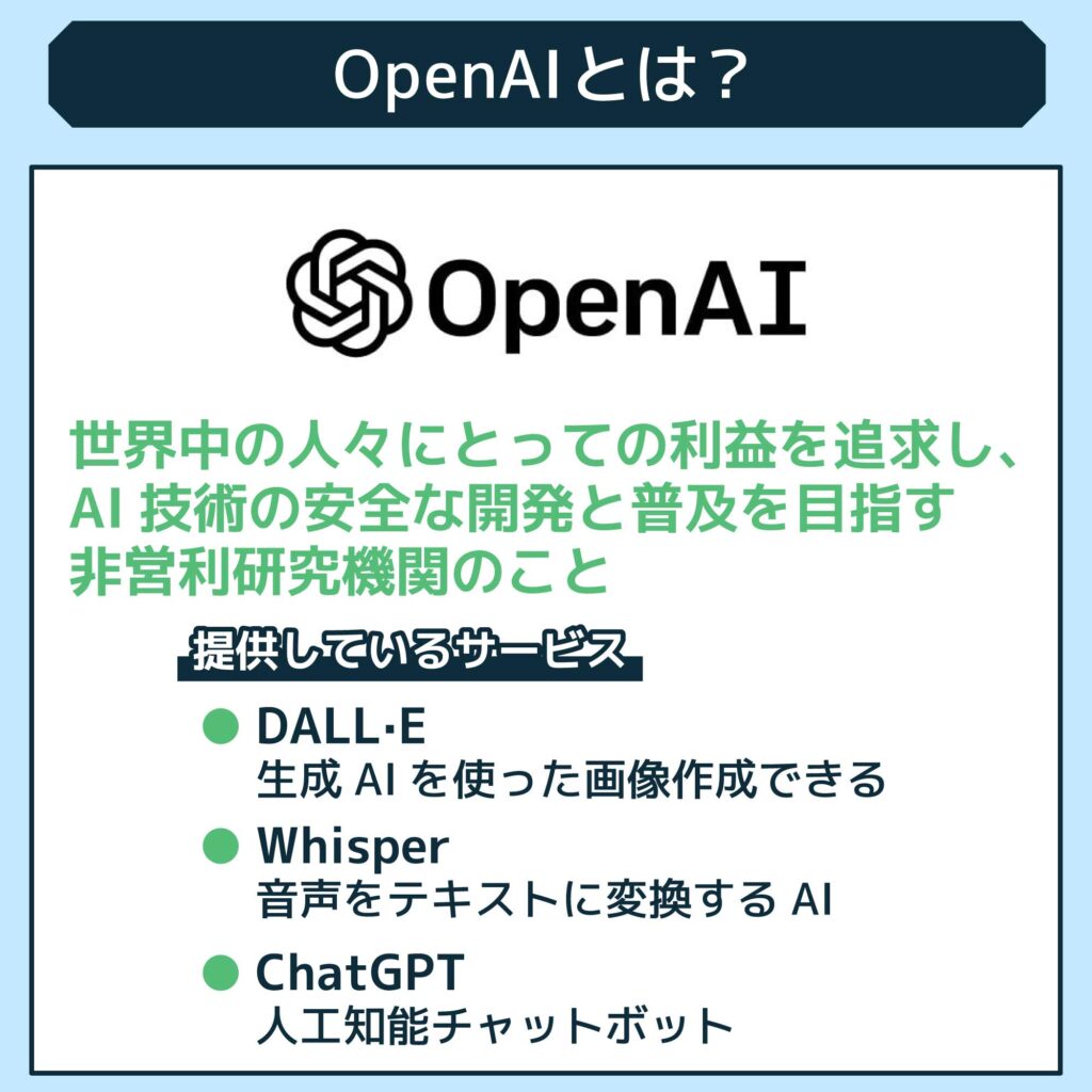 OpenAIとは?