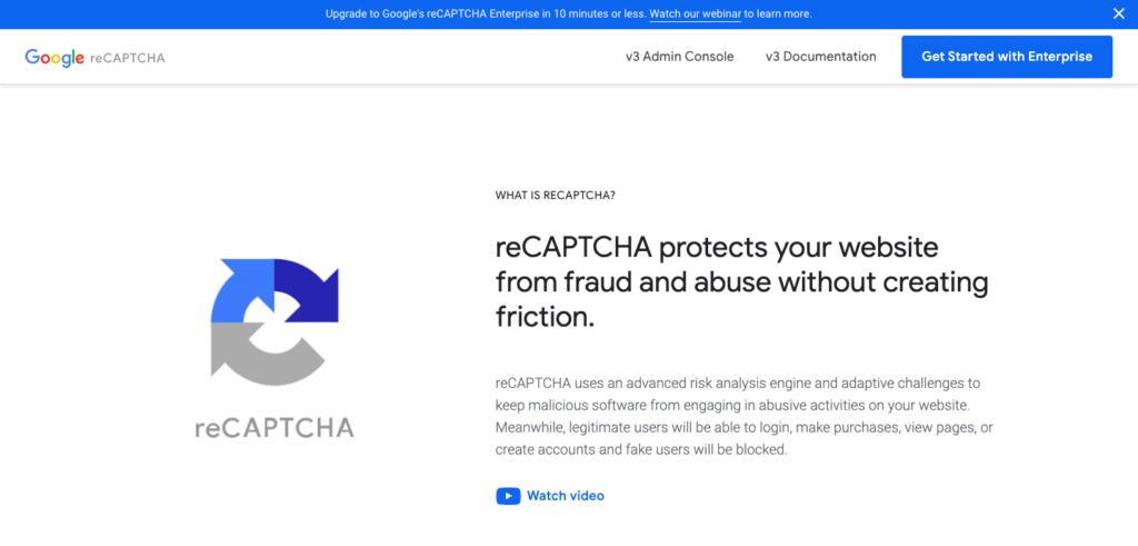 reCAPTCHA